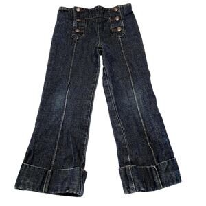 Vintage Mary-Kate And Ashley Pink Girls Denim Pants Kids Girls Size 4 Y2K